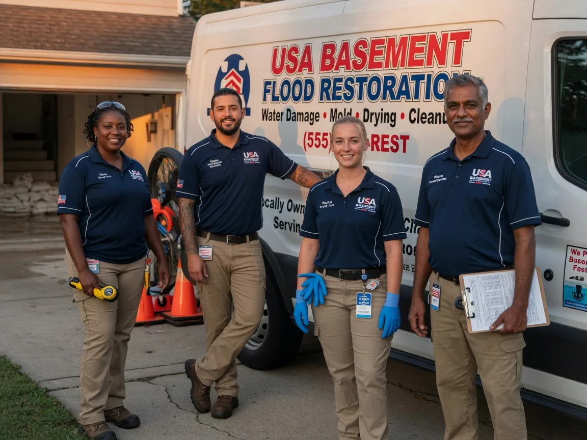 Basement Flood Cleanup company in Hamburg, MN